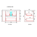 Curva Wall Hung 900mm - Image 5