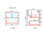 Neva Wall Hung 600mm - Image 4