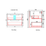 Neva Wall Hung 750mm - Image 5