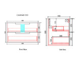 Neva Wall Hung 900mm - Image 5