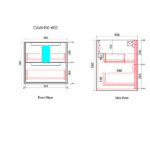 Flauto Wall Hung 600mm - Image 4