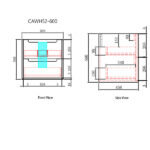 Ainsley Wall Hung 600mm - Image 4