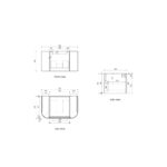 Varcelli Mono Wall Hung 750mm - Image 5