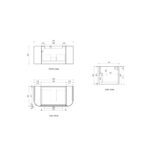 Varcelli Mono Wall Hung 900mm - Image 5