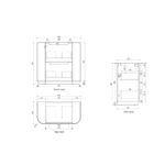 Curva Floor Standing 900mm - Image 9