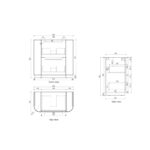 Varcelli Floor Standing 900mm - Image 9