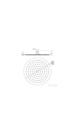 Mica Shower Head 400mm/300mm/250mm/200mm - Image 7