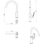 Kaza Sink Mixer - Image 17