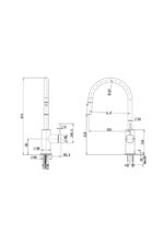 Mica Fluted Pull-Out Sink Mixer - Image 7