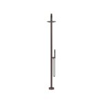 Mica Gooseneck Freestanding Outdoor Shower - Image 2