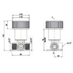Mica Fluted Progressive Shower Mixer - Image 20