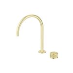 Mica Fluted Gooseneck Hob Sink/Basin Mixer Set - Image 3