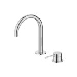 Mica Gooseneck Hob Basin Mixer Set
