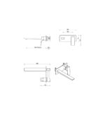 Tiago Wall-Spout Combo – 1P – TRIM KIT ONLY - Image 22