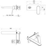 Kaza Wall-Spout Combo – 1P – TRIM KIT ONLY - Image 22