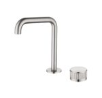Mica Fluted Soft-Square Hob Basin Mixer Set - Image 5