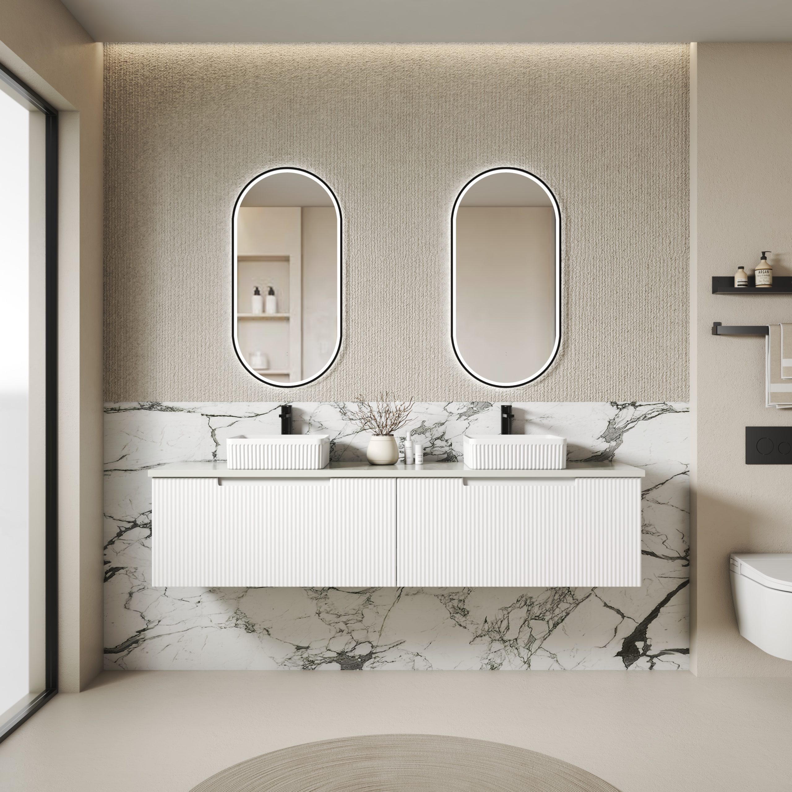 CAWH432-1800-Lifesyle-scaled Perla Mark II Wall Hung 1800mm - Image 1