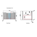 Perla Mark II Wall Hung 750mm - Image 6