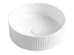 Marlo Round 400x400x125  Fluted Basin - Image 4