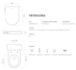 Una Non-Electric Bidet Seat - Image 4