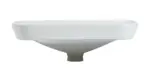 Goccia Semi Recess Drop In Ceramic Basin - Image 2