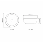 Bronte Round Basin - Image 9