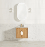 Laguna Mark II 750mm Woodland Oak Wall Hung Vanity - Image 2