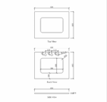 Laguna Mark II 750mm Woodland Oak Wall Hung Vanity - Image 13