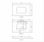 Laguna Mark II 750mm Woodland Oak Wall Hung Vanity - Image 14