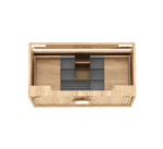 Laguna Mark II 900mm Woodland Oak Wall Hung Vanity - Image 7