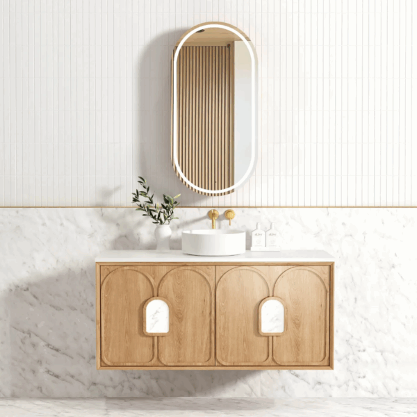 Laguna Mark II 1200mm Woodland Oak Wall Hung Vanity