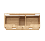 Laguna Mark II 1200mm Woodland Oak Wall Hung Vanity - Image 6