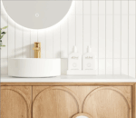 Laguna Mark II 1200mm Woodland Oak Wall Hung Vanity - Image 4