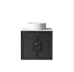 Laguna Mark II 600mm Black Oak Wall Hung Vanity - Image 6