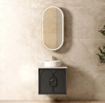 Laguna Mark II 600mm Black Oak Wall Hung Vanity