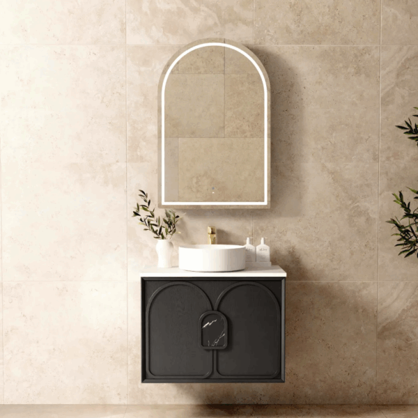 Laguna Mark II 750mm Black Oak Wall Hung Vanity