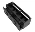 Laguna Mark II 1500mm Black Oak Wall Hung Vanity - Image 7