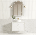 Laguna Mark II 750mm Matte White Wall Hung Vanity