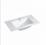 Laguna Mark II 750mm Matte White Wall Hung Vanity - Image 10