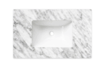 Laguna Mark II 750mm Matte White Wall Hung Vanity - Image 9