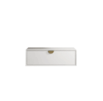 Moonlight 900mm White Wall Hung Cabinet - Image 5