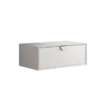 Moonlight 750mm White Wall Hung Cabinet - Image 4
