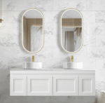 Hampton Mark II 1500mm Satin White Wall Hung Vanity - Image 4