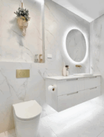 Noosa 1500mm Satin White Wall Hung Vanity - Image 6