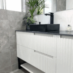 Noosa 1200mm Satin White Wall Hung Vanity - Image 6