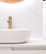 Noosa 1200mm Satin White Wall Hung Vanity - Image 4