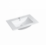 Noosa 600mm Satin White Wall Hung Vanity - Image 7