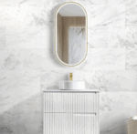 Noosa 750mm Satin White Wall Hung Vanity - Image 6
