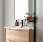 Byron 750mm Natural Oak Wall Hung Vanity - Image 9