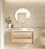 Byron 900mm Natural Oak Wall Hung Vanity